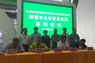 彝良農副產品加工廠與連云港宏鑫達成179.2萬元商貿合作協議